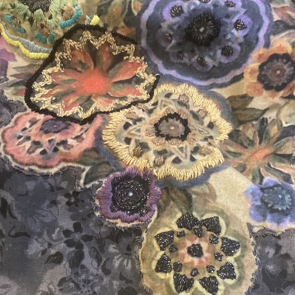 Patchwork quilted double sided jacket - Picture 13 of 14